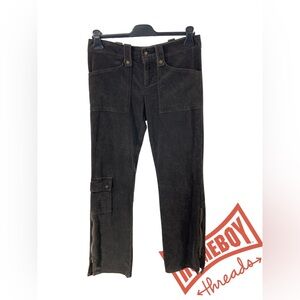 Sanctuary Dark Brown Corduroy Pants